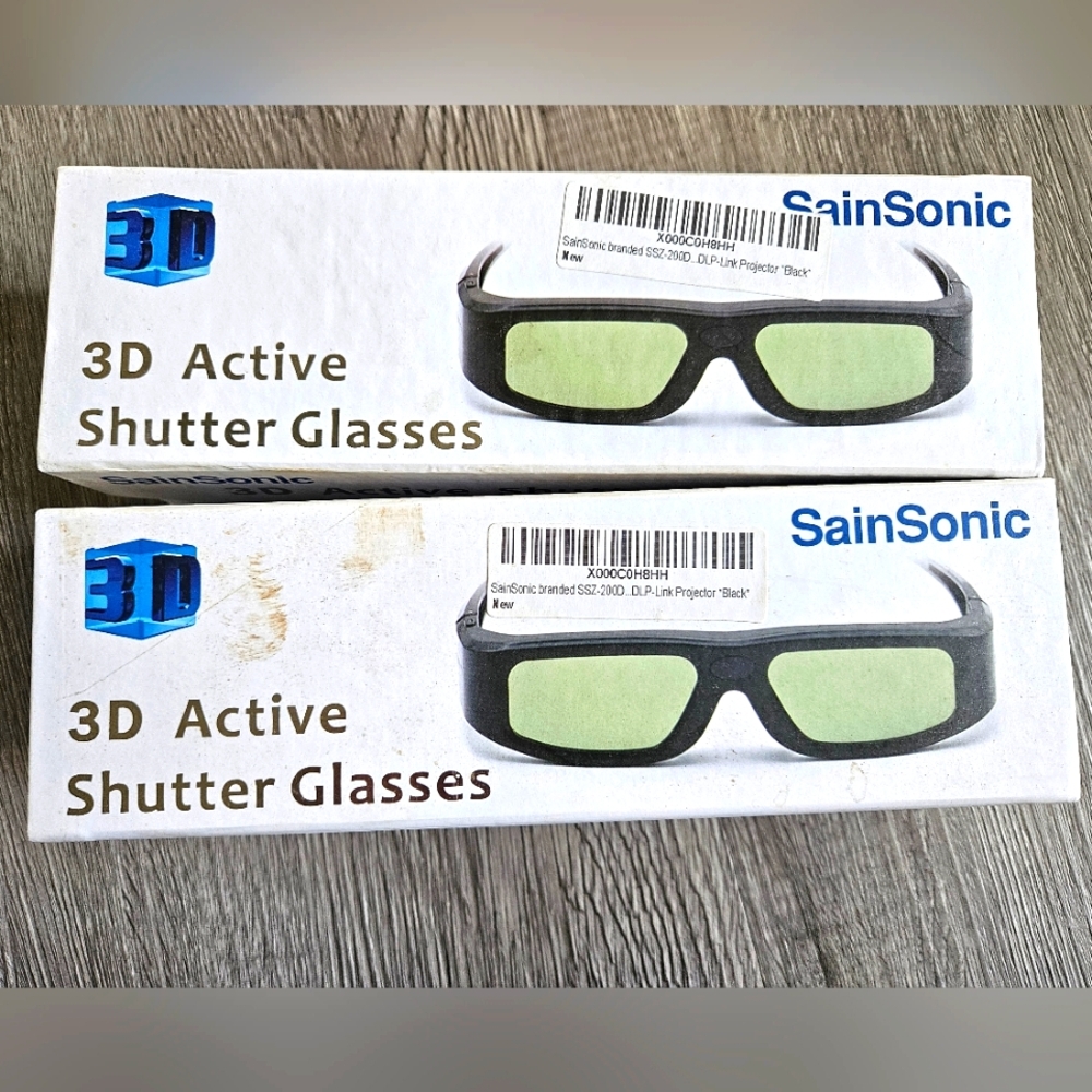 Set of 3D Active Shutter Glasses